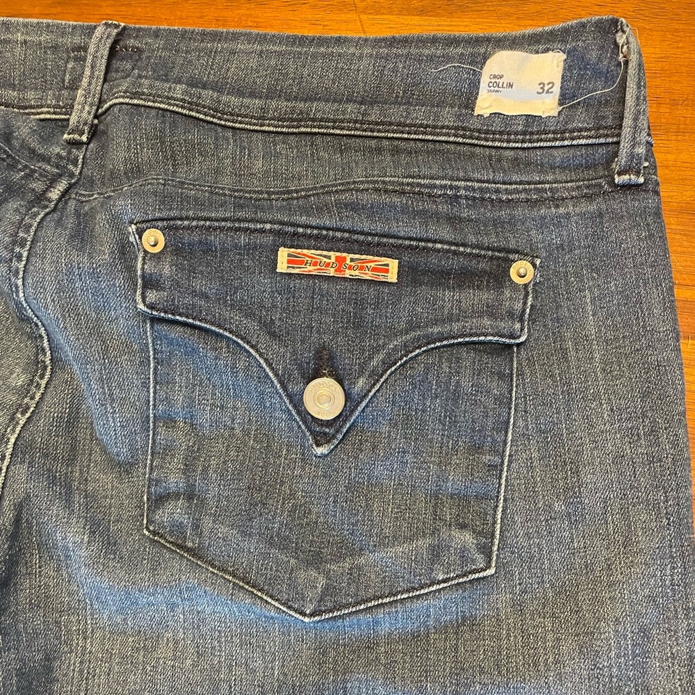Hudson Jeans Women’s Crop Collin Skinny 32